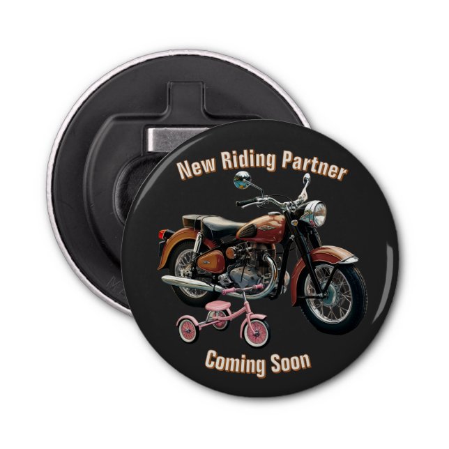 Abrebotellas Apertura del frasco del botón de Invitación del be (Anverso)