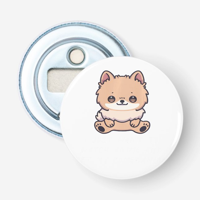 Abrebotellas Apertura del frasco del botón de palanca con imán (Anverso)