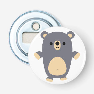 Abrebotellas Apertura del frasco del botón del oso del Personal