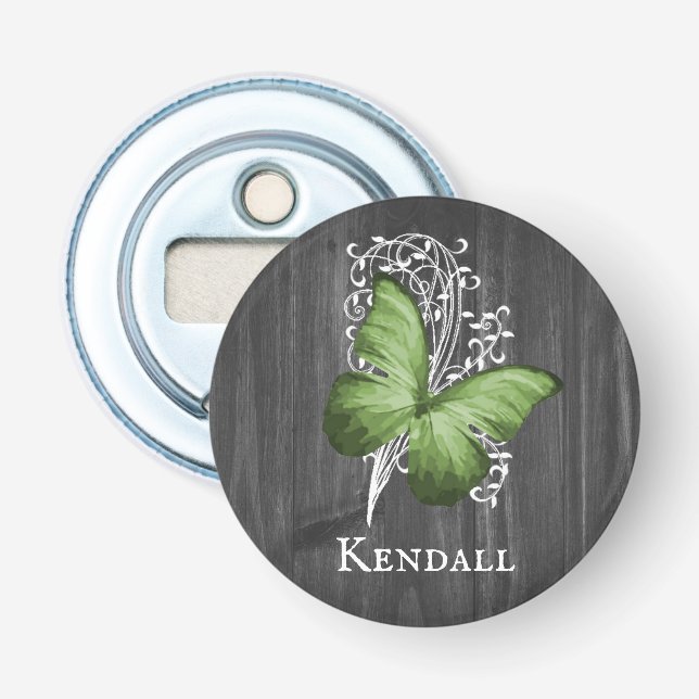 Abrebotellas Apertura personalizada de botellas de mariposa rus (Anverso)