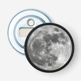 Abrebotellas apoyado imán de la luna de Supermoon