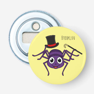 Abrebotellas Araña cortada en el personalizado del sombrero sup