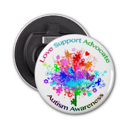 Abrebotellas Árbol de autismo en el espectro