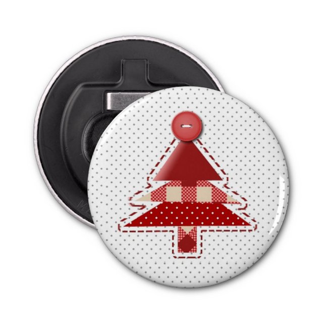 Abrebotellas Árbol de navidad del arte (Anverso)