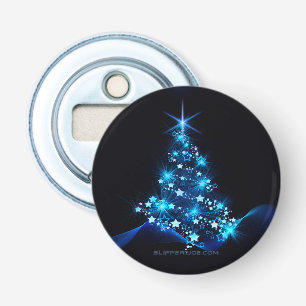 Abrebotellas Árbol de Navidad estilizado y brillante de Slipper