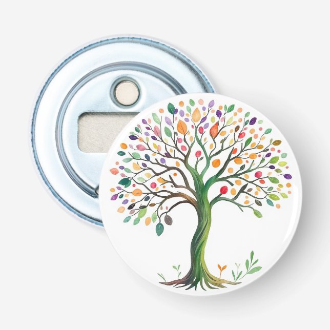 Abrebotellas Árbol de vida (Anverso)