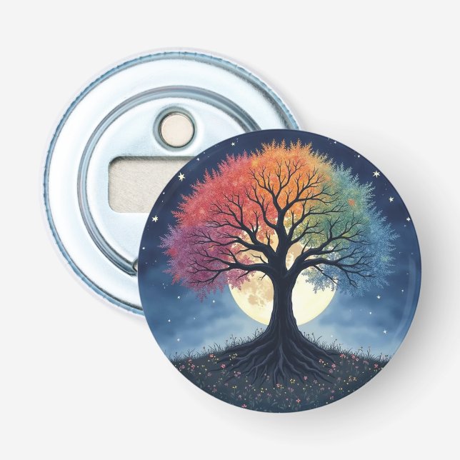 Abrebotellas Árbol de vida (Anverso)