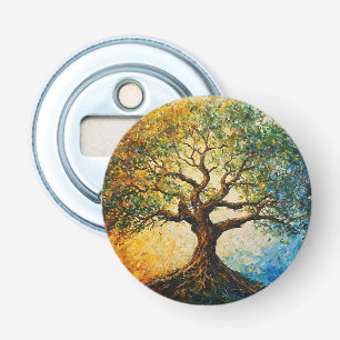 Abrebotellas Árbol del conocimiento - Pintura de petróleo