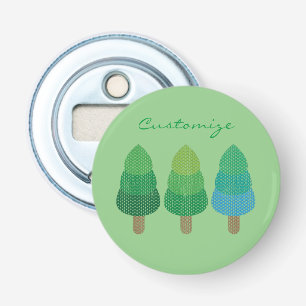 Abrebotellas Árboles de bosques verdes Thunder_Cove