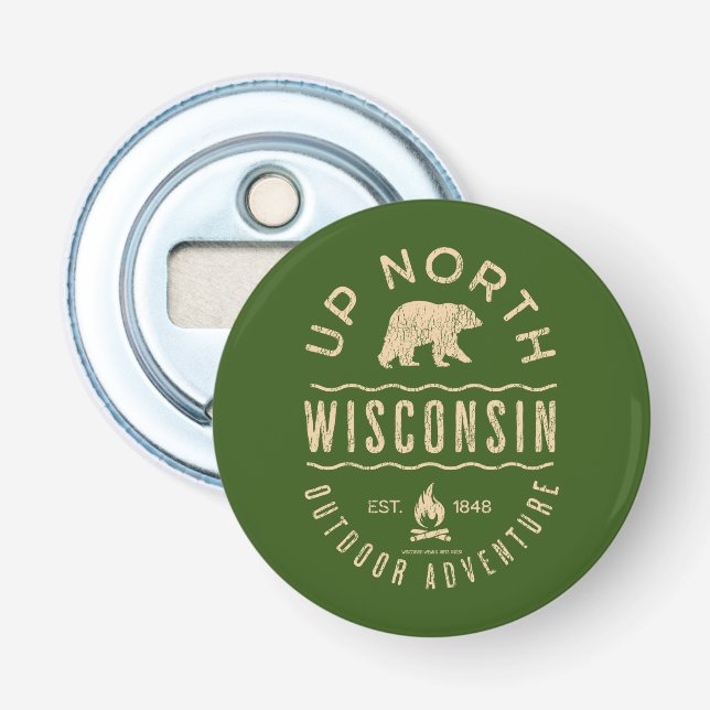 Abrebotellas Arriba del norte de Wisconsin (Anverso)