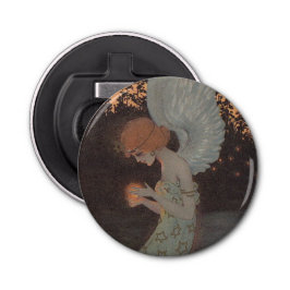Abrebotellas Art Nouveau Wood Sprite