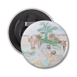 Abrebotellas Arte cristiano El buen samaritano