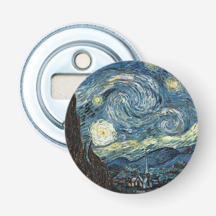 Abrebotellas Arte famoso - Noche estrellada de Vincent van Gogh