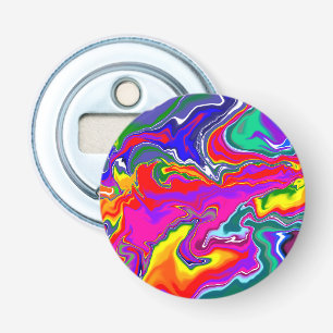 Abrebotellas Arte fluido del río Arcoiris