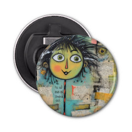 Abrebotellas ArtLady 17 Encantadora y angustiada