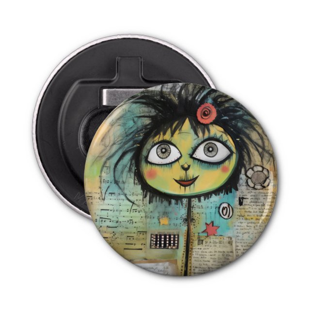 Abrebotellas ArtLady 4 Encantador y afligido (Anverso)