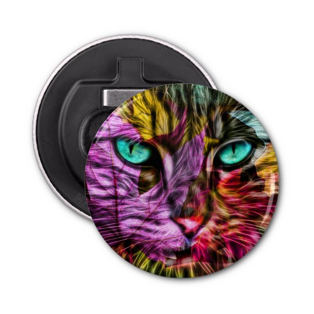 Abrebotellas Artsy Kitty Cat (Anverso)