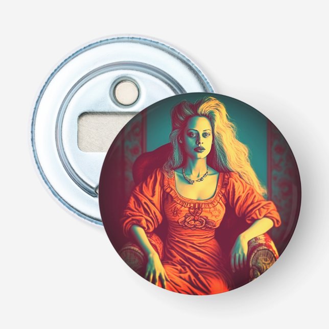 Abrebotellas Artsy Lady (Anverso)