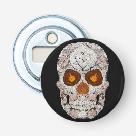 Abrebotellas Aspen Leaf Skull 11