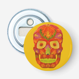 Abrebotellas Aspen Leaf Skull 16