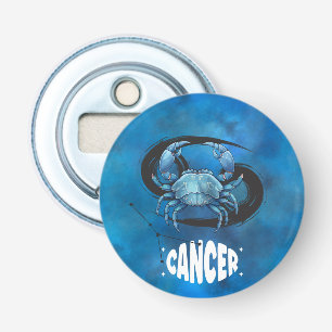 Abrebotellas Astrología Zodiac Cáncer Frasco de Rótulo Apertura