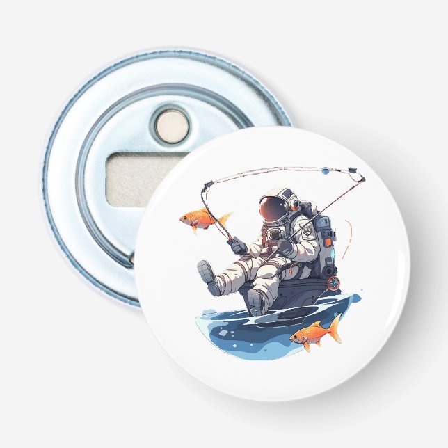 Abrebotellas astronauta (Anverso)