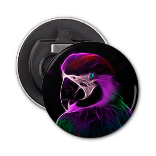 Abrebotellas Awesome Plum Glow Parrot