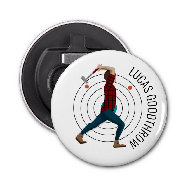 Abrebotellas Ax Throwing (Anverso)