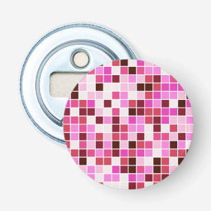 Abrebotellas Azulejos de Piscina, Baldosas Mosaico Rosa, Patrón