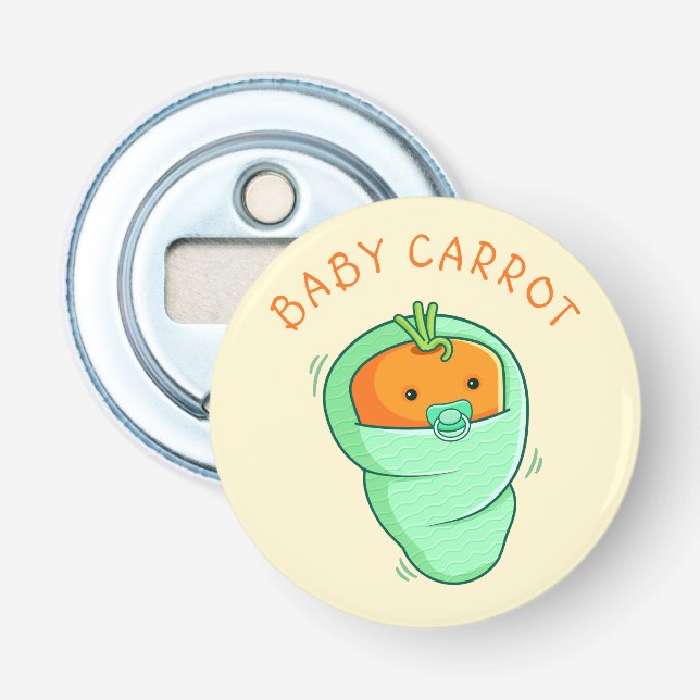 Abrebotellas Baby Carrot Pun (Anverso)