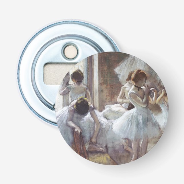 Abrebotellas Bailarines Edgar Degas (Anverso)