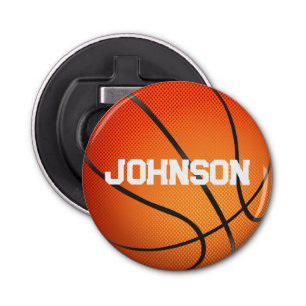 Abrebotellas Baloncesto con nombre personalizado