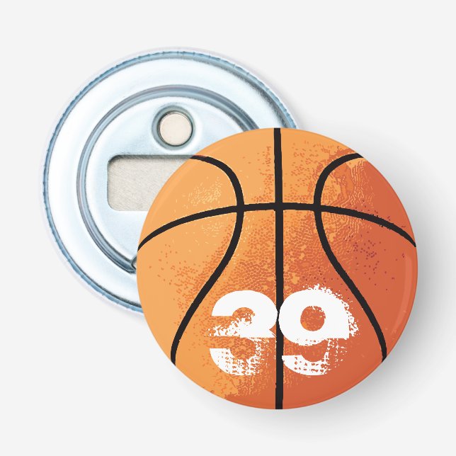 Abrebotellas Baloncesto (personalizable) (Anverso)