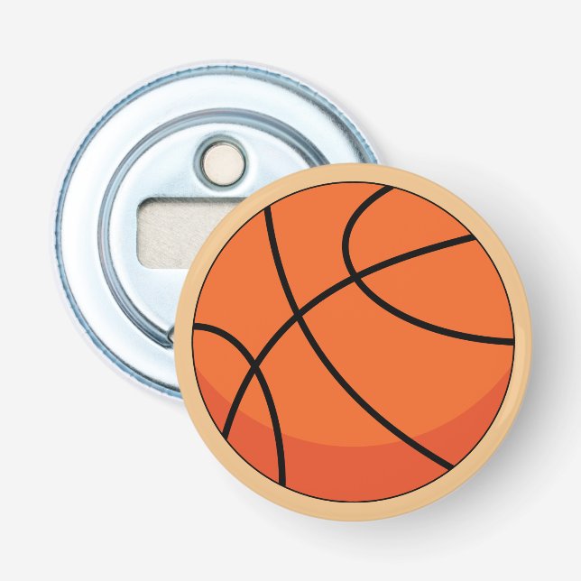 Abrebotellas Baloncesto personalizado (Anverso)