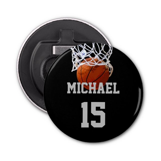 Abrebotellas Baloncesto Su Nombre (Anverso)
