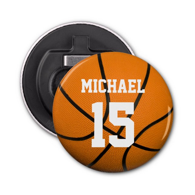 Abrebotellas Baloncesto Su Nombre (Anverso)