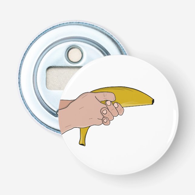 Abrebotellas Banana letal (Anverso)