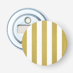 Abrebotellas Bandas de oro, franjas blancas, patrón rayado