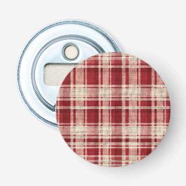 Abrebotellas Bandas rojas de plástico de crema roja