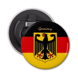 Abrebotellas Bandera alemana, Águila y Alemania fiesta/disposit
