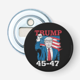 Abrebotellas Bandera Americana Retro Vintage Trump 45 47 USA