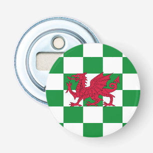 Abrebotellas Bandera Celta Dragón Rojo Místico de Gales