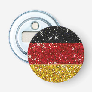 Abrebotellas Bandera de Alemania Purpurinas con espárragos