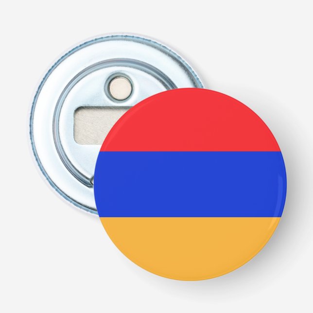 Abrebotellas Bandera de Armenia (Anverso)