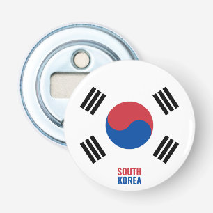 Abrebotellas Bandera de Corea del Sur: Delicioso patriótico
