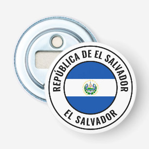 Abrebotellas Bandera de El Salvador Abierto de Botella Patrióti