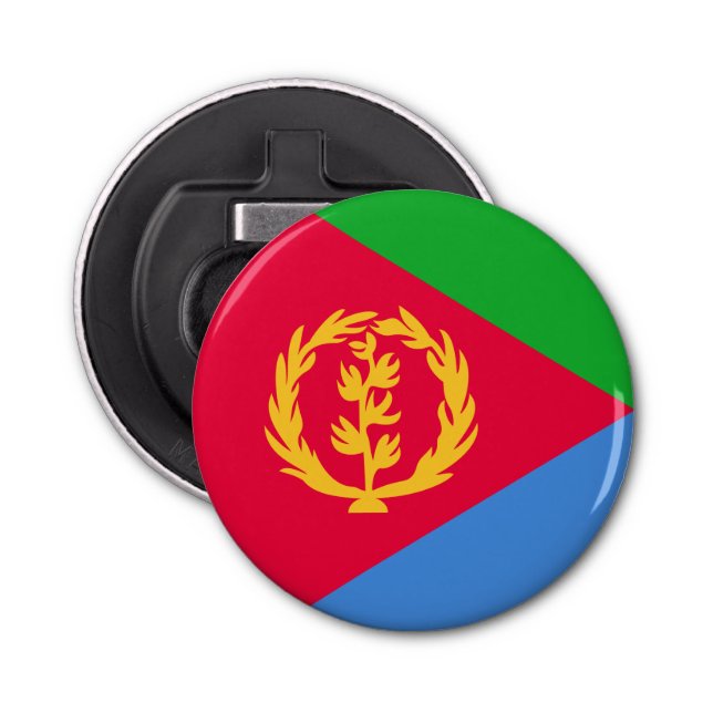 Abrebotellas Bandera de Eritrea (Anverso)