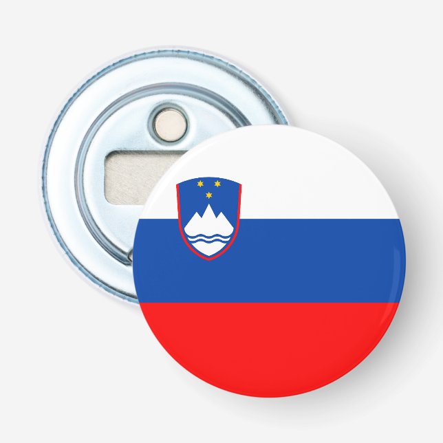Abrebotellas Bandera de Eslovenia (Anverso)