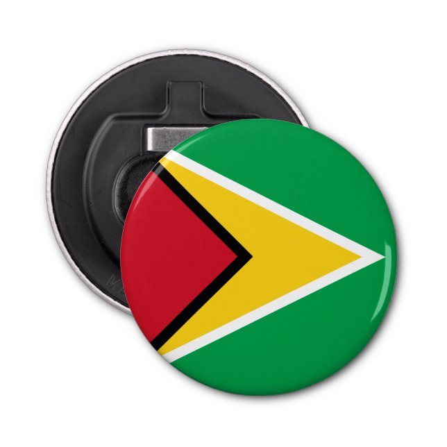 Abrebotellas Bandera de Guyana (Anverso)