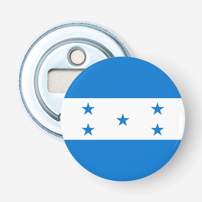 Abrebotellas Bandera de Honduras (Anverso)